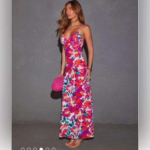VICI Jazelle Floral Maxi Slip Dress - Picture 4 of 6